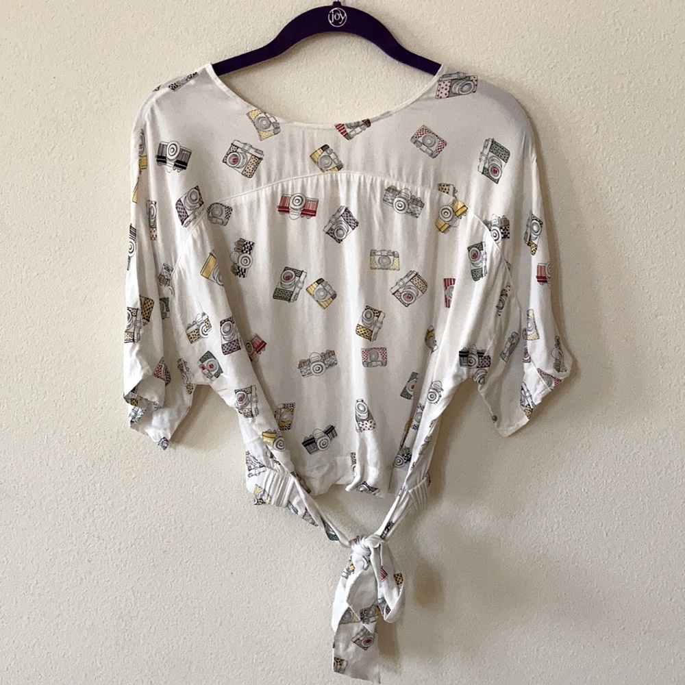 Zara Camera Blouse Women’s XS Top